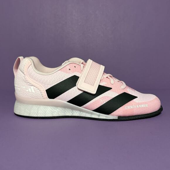 Adidas Adipower III Weightlifting Strap Pink/Black Shoes JP9873 Size Men’s 9